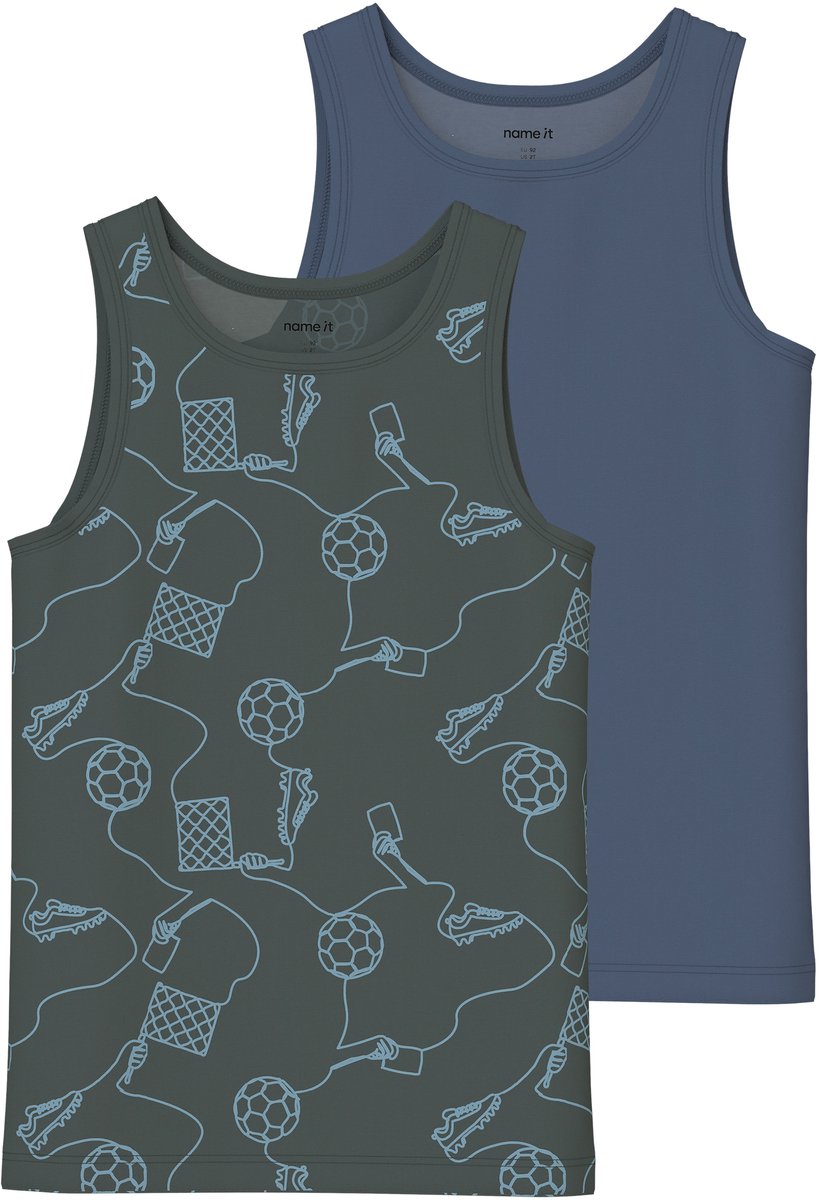 NAME IT- NKMTANK TOP 2P KICK OFF NOOS - Jongens - Underwear