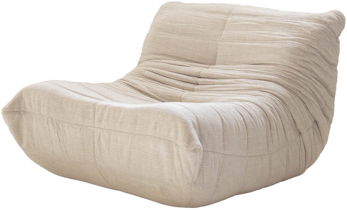 Giga Meubel Fauteuil Bear - Beige Stof - 87x97x69cm