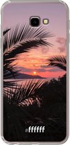 6F hoesje - geschikt voor Samsung Galaxy J4 Plus -  Transparant TPU Case - Pretty Sunset #ffffff