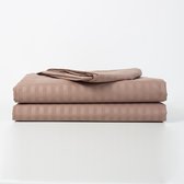 Hoeslaken Hotelstripe Sheet Taupe