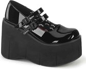 Demonia Plateau Sandaal -40 Shoes- KERA-08 US 10 Zwart