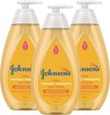 Johnson's Baby Shampoo Newpack met pomp 3 x  750ml- Voordeelverpakking