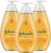 Johnson's Baby Shampoo Newpack met pomp 3 x  750ml- Voordeelverpakking