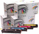 Colori huismerk set 4x toner geschikt voor HP 131X CF210X 131A CF211A CF212A CF213A voor HP Laserjet 200 color M251n M251nw M276n M276nw