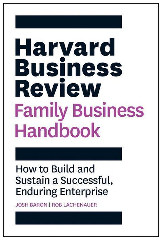 HBR Handbooks - Harvard Business Review Family Business Handbook