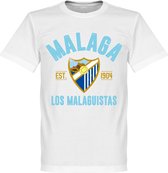 Malaga CF Established T-Shirt - Wit - 3XL