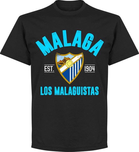Malága CF Established T-Shirt - Zwart - 3XL