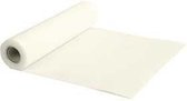 Tafelloper van imitatiestof, crème, b: 35 cm,  70 g/m2, 10m