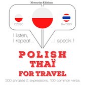 Polski - Thai: W przypadku podróży
