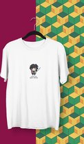 Demon Slayer Kimetsu No Yaiba Giyu Ten Pillars | Pixel Art | Anime Manga Merchandise | Fan Art Unisex Wit Maat M