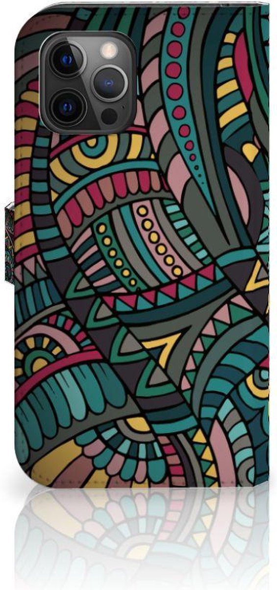 Apple iPhone 12 Pro Max Telefoon Hoesje Aztec