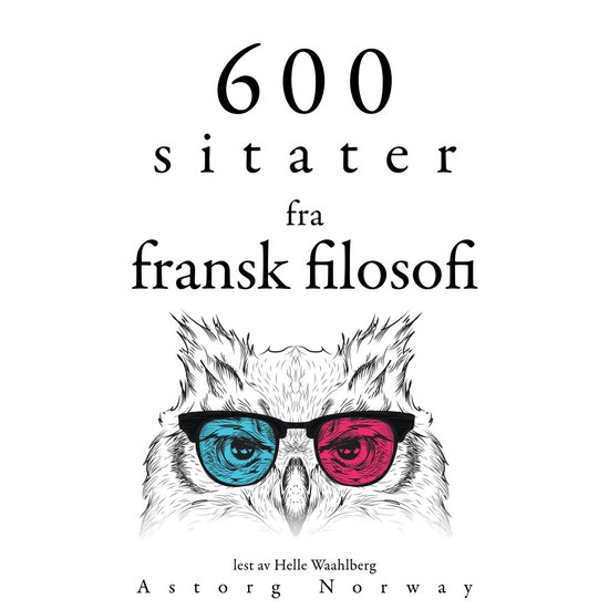 600 sitater fra fransk filosofi - cover