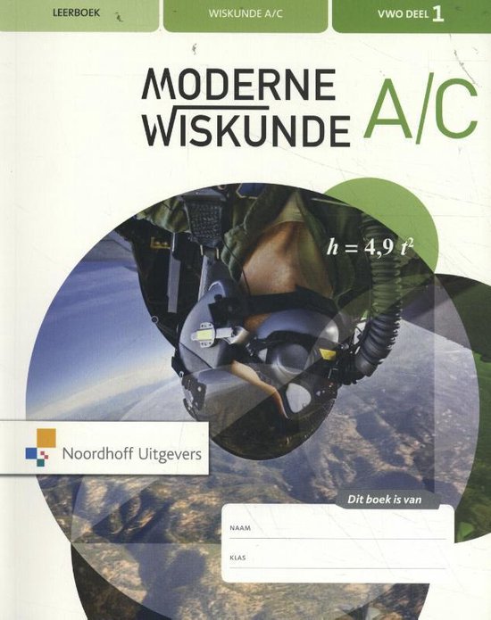 Moderne Wiskunde vwo AC deel 1 - cover