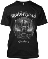 Tshirt Homme Motorhead - S- Aftershock Zwart