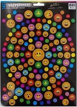 Verhaak Stickervel Gekleurde Smileys 29 X 21 Cm Papier
