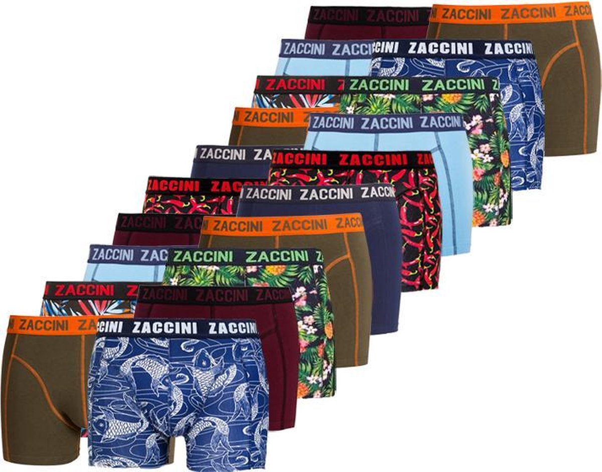Monsterdeal Zaccini 20-pack boxershorts maat S | bol.com