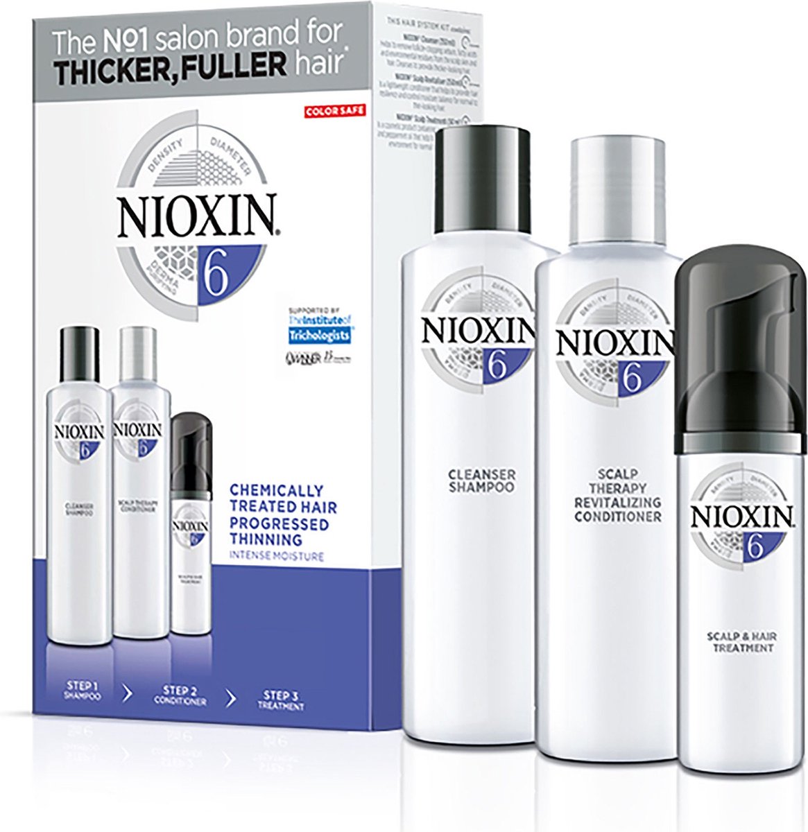 Nioxin - System 6 - Trial Kit - 150x150x40ml
