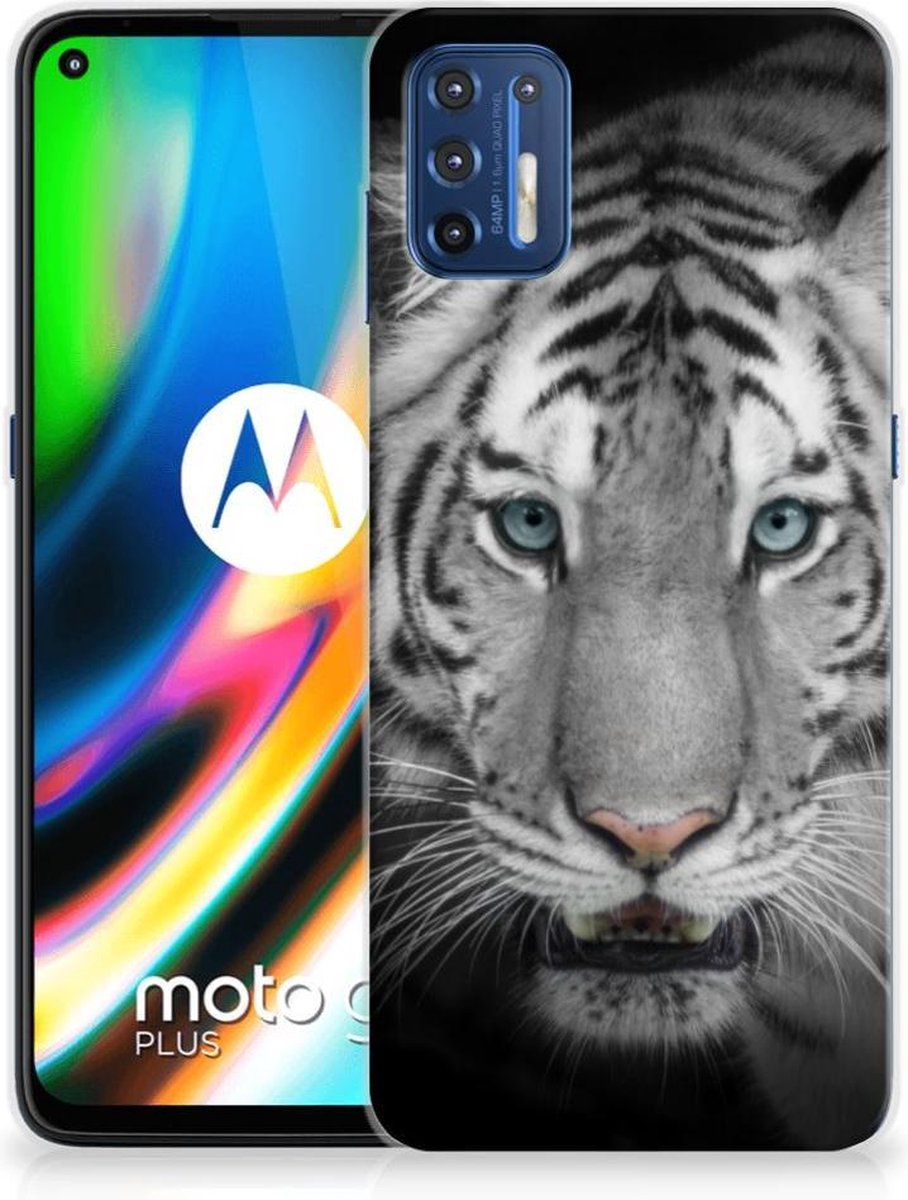 Motorola Moto G9 Plus TPU Hoesje Tijger