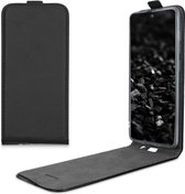 kwmobile hoesje voor met Samsung Galaxy A51 - Flip cover met magnetische sluiting in zwart