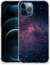 Smartphone hoesje iPhone 12 | 12 Pro Mobiel Case met transparante rand Stars