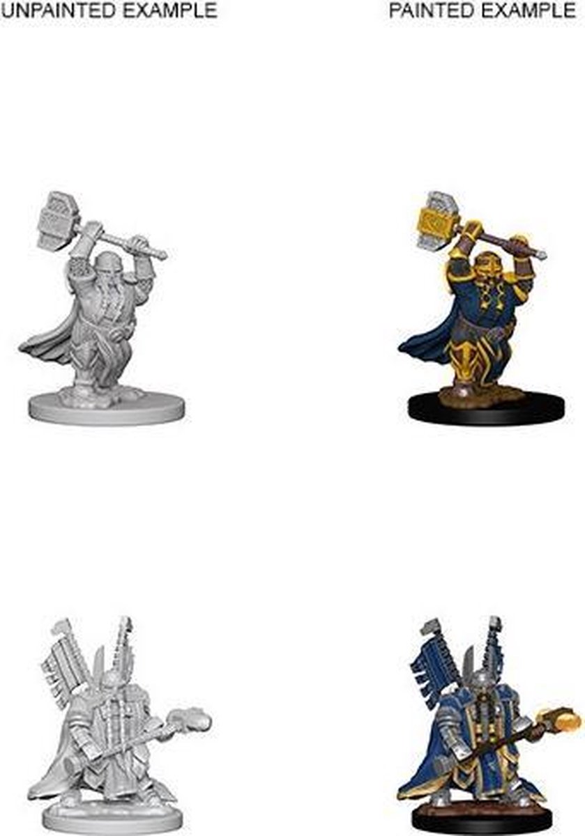 Wizkids D&D Nolzur's Marvelous Miniatures: Dwarf Paladin