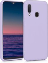 kwmobile telefoonhoesje voor Samsung Galaxy A20e - Hoesje voor smartphone - Back cover in lavendel