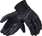 REV'IT! Caliber Black Motorcycle Gloves M - Maat M - Handschoen