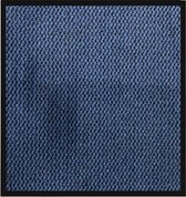 Schoonloopmat Lugano- 60 x 80 cm- Blauw