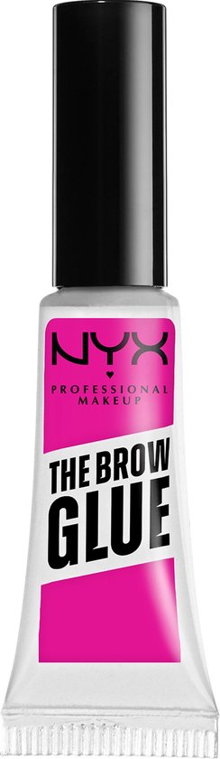 Nyx Professional Makeup The Brow Glue - Transparent - Wenkbrauw Gel 16u langhoudend - Transparant