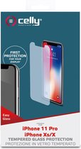 Easy Glass screenprotector voor iPhone Xs/X - Glas - Celly