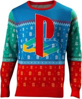 Difuzed Playstation Kersttrui Maat XXL - Multi - Carnavalskleding