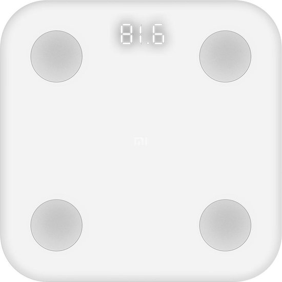 Xiaomi Mi Body Composition Smart Scale 2 - Slimme Lichaamsanalyseweegschaal  | bol.com