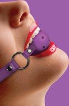 Gag Ball - Purple - Gags - purple - Discreet verpakt en bezorgd