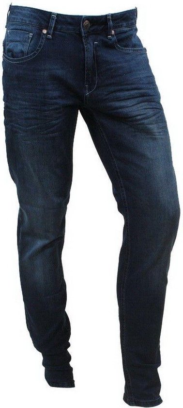 Cars Jeans - Heren Jeans - Tapered Fit - Stretch - Lengte 32 - Shield -  Dark Used | bol.com