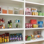 Les étiquettes Home Edit | salle de bain et buanderie, koelkast, étiquettes de garde-manger