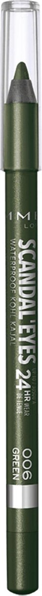 Goedkoopste Rimmel ScandalEyes Kohl Kajal Waterproof Oogpotlood - 006 Green