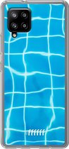 6F hoesje - geschikt voor Samsung Galaxy A42 -  Transparant TPU Case - Blue Pool #ffffff
