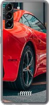 6F hoesje - geschikt voor Samsung Galaxy S21 Plus -  Transparant TPU Case - Ferrari #ffffff