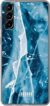 6F hoesje - geschikt voor Samsung Galaxy S21 -  Transparant TPU Case - Cracked Ice #ffffff