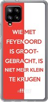 6F hoesje - geschikt voor Samsung Galaxy A42 -  Transparant TPU Case - Feyenoord - Grootgebracht #ffffff
