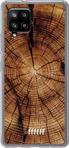 6F hoesje - geschikt voor Samsung Galaxy A42 -  Transparant TPU Case - Tree Rings #ffffff
