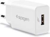 Spigen Essential F110 Oplader 2.4A met USB Poort Wit