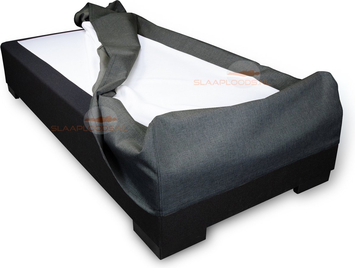 Slaaploods.nl Boxspring Hoes - 140 x 220 cm - Hoogte 20 cm - Antraciet
