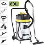 JBM Tools | STOFZUIGER INBEGREPEN DROGE EN NATTE REINIGING, 80 l