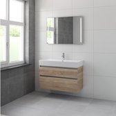 Bruynzeel Pinto onderbouwkast met 2 laden 56,8 x 100 x 46 cm, bardolino