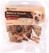 Flamingo hondensnack Nature snack luchtpijp 5-6cm 100gr. Let op: 1 zakje van 100 gram!