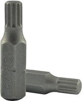 JBM Tools | M6 INBUSSLEUTEL MET XZN-BIT 8 MM - VERCHROOMD