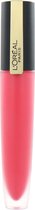 L'Oréal Paris Rouge Signature Lippenstift - 128 I Decide - Roze - Matte Vloeibare Lipstick
