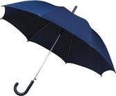 Impliva damesparaplu - donkerblauw - blauw - automaat - dames - paraplu - Ø 102 cm