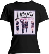 Little Mix Dames Tshirt -M- Glory Days Zwart